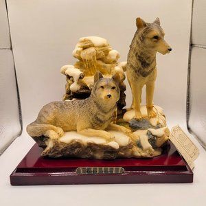 Ruby's Collection Wolves Figurine